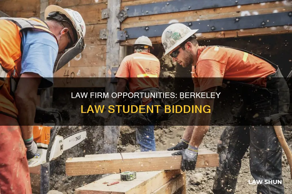 how many firm can berkeley law bid
