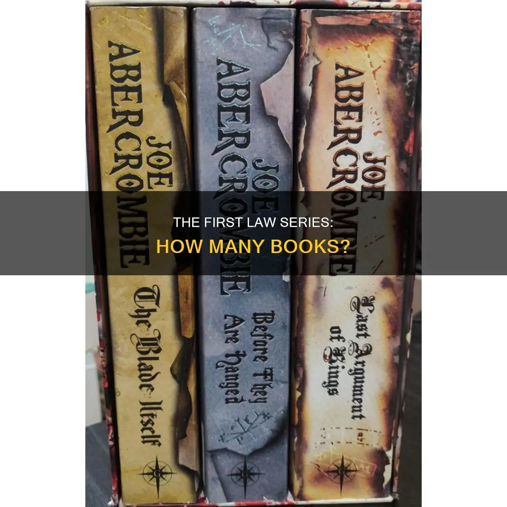 how many first law books are there