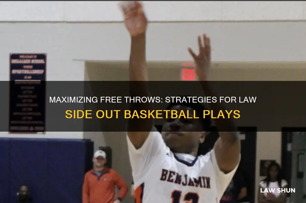 how many free shoot on law side out basketball plays