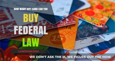 Gift Card Buying Limits: Federal Law Explained