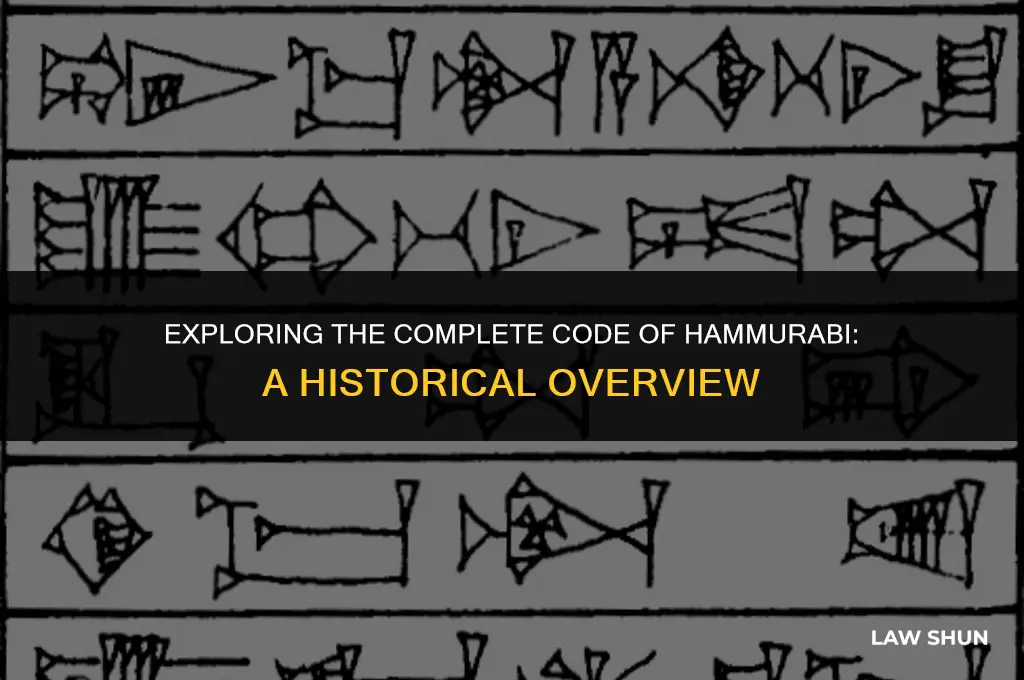 how many hammurabi laws are there