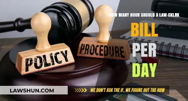 Balancing Law Clerk Billing: Optimal Daily Hours for Efficiency and Ethics