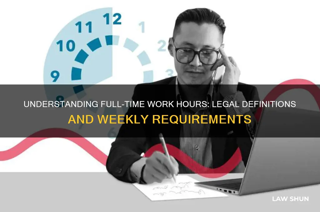 how many hours a week is full time by law