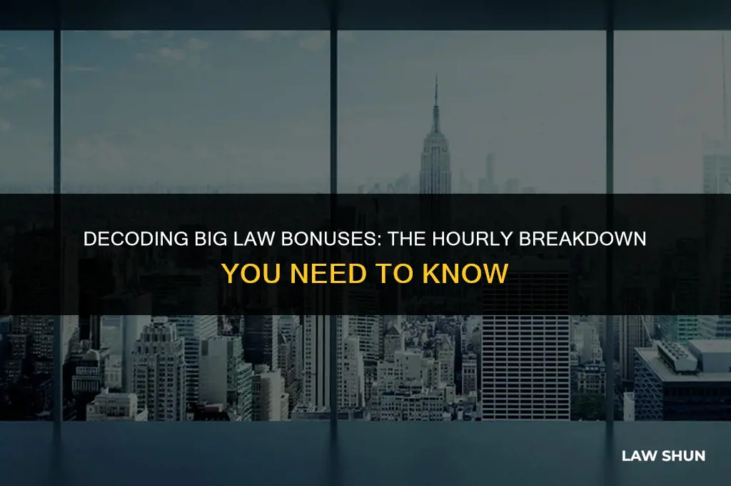 how many hours bonus big law