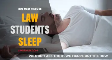 Law School Sleep Patterns: Uncovering the Rest Habits of Students