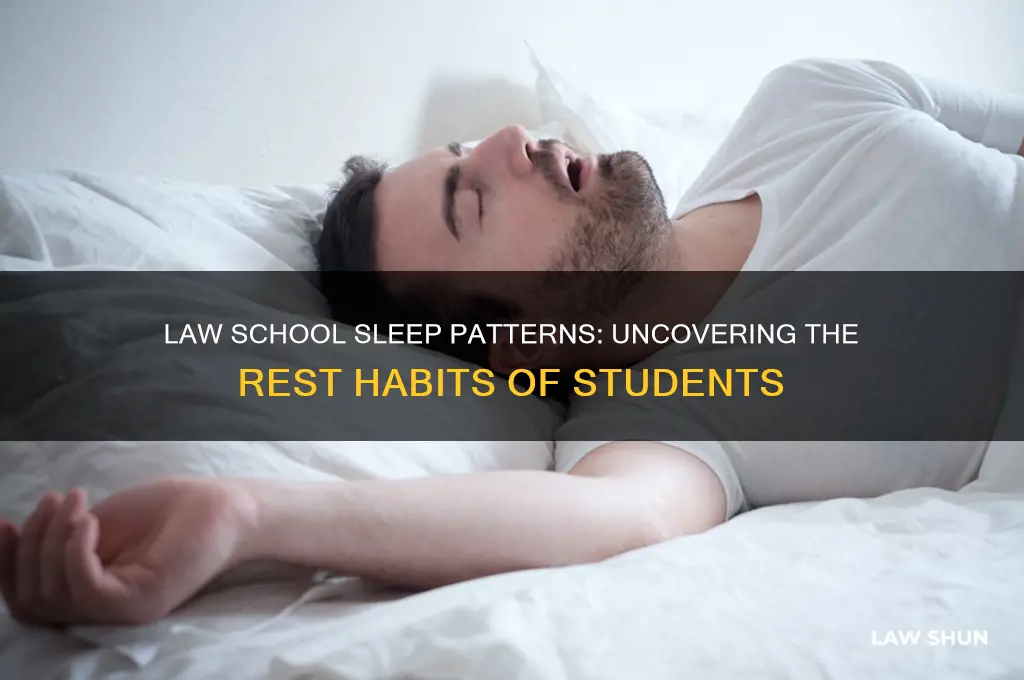 how many hours do law students sleep