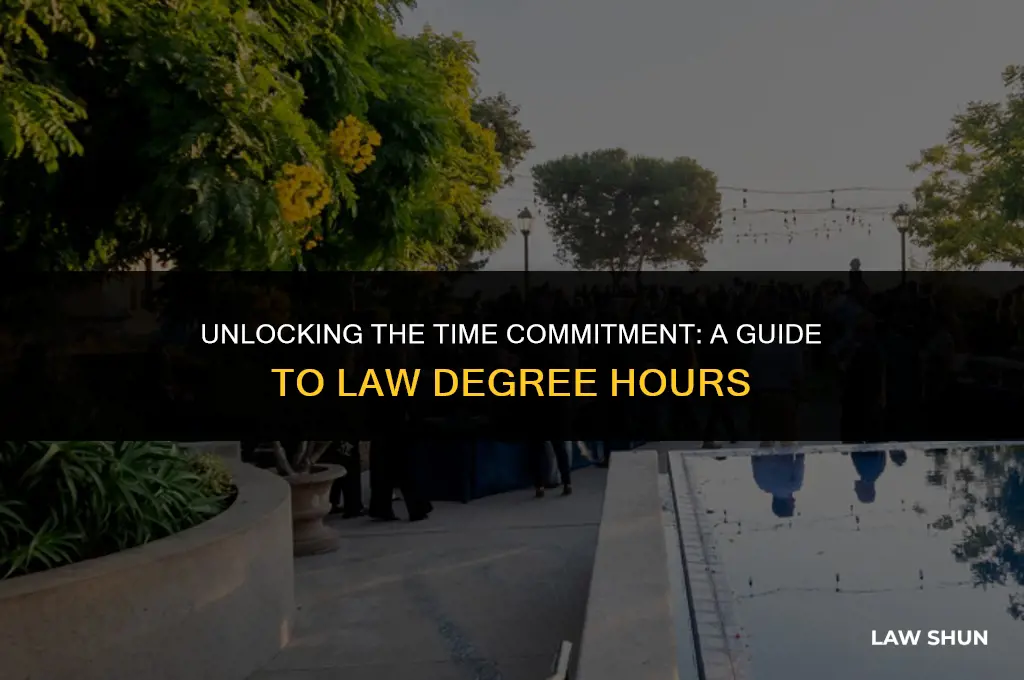 how many hours in law degrees