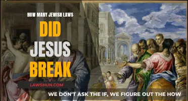 Jesus and Jewish Laws: How Many Were Broken?