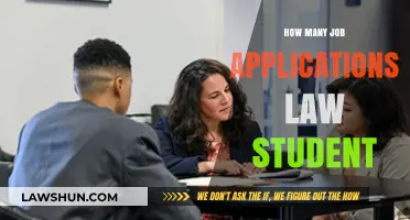 Law Students' Job Hunt: How Many Applications Are Enough?