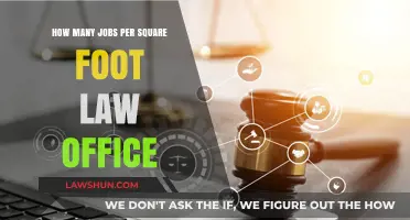 Maximizing Efficiency: Jobs per Square Foot in Law Offices