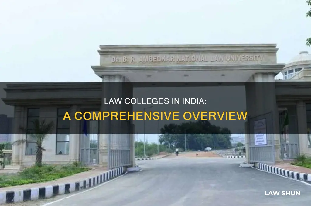 how many law colleges in india
