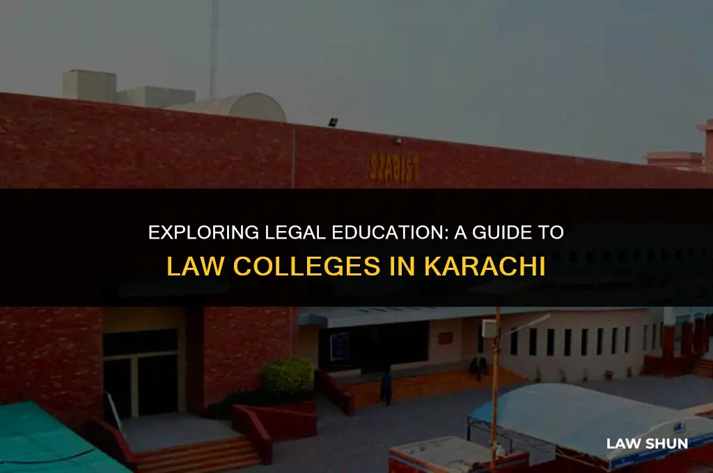 how many law colleges in karachi