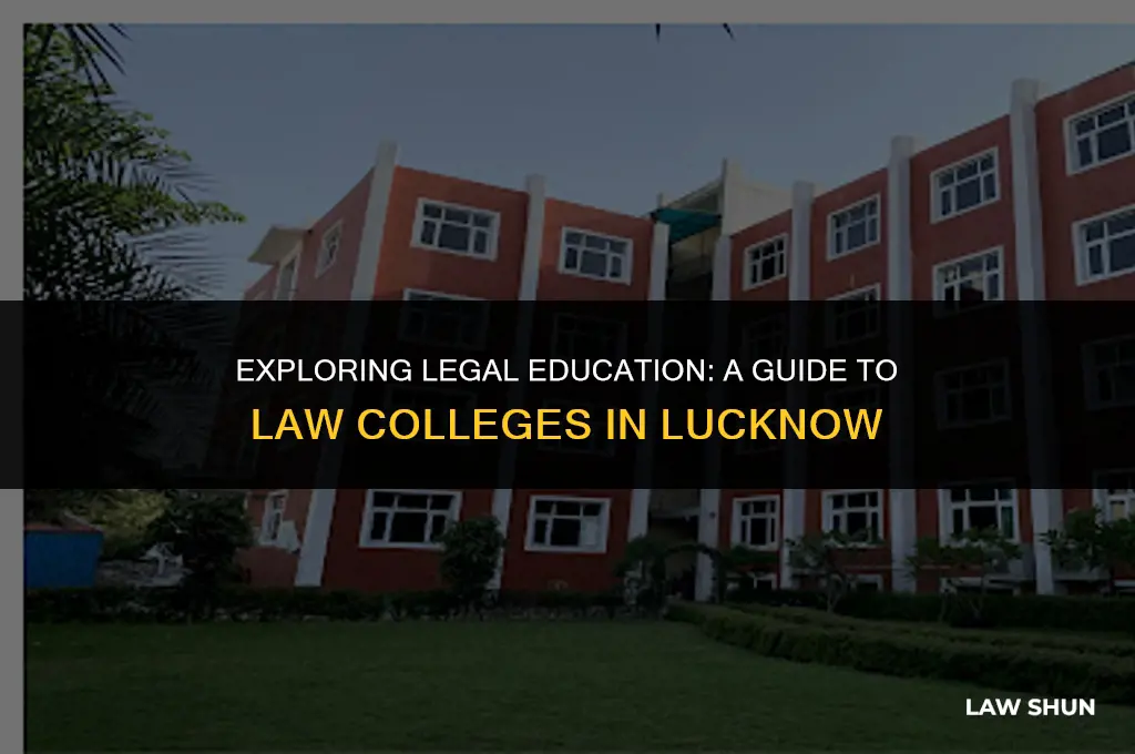how many law colleges in lucknow