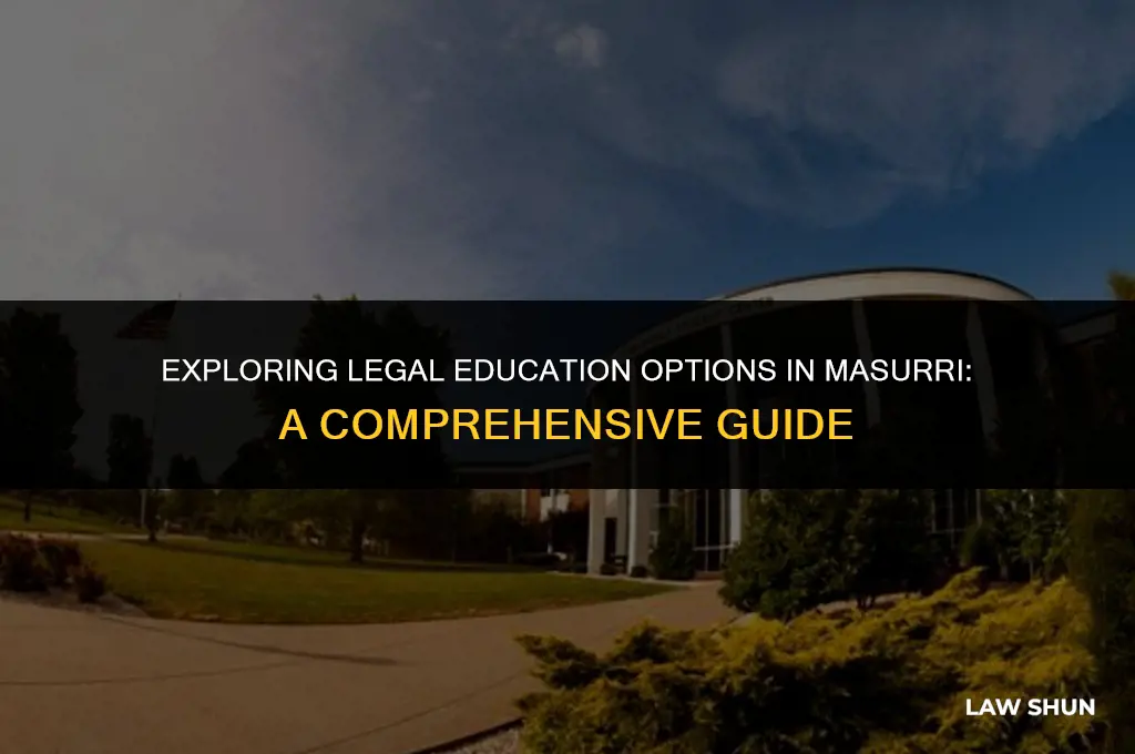 how many law colleges in masurri