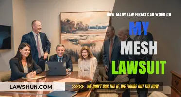 Law Firms for Mesh Lawsuits: How Many Can Represent You?