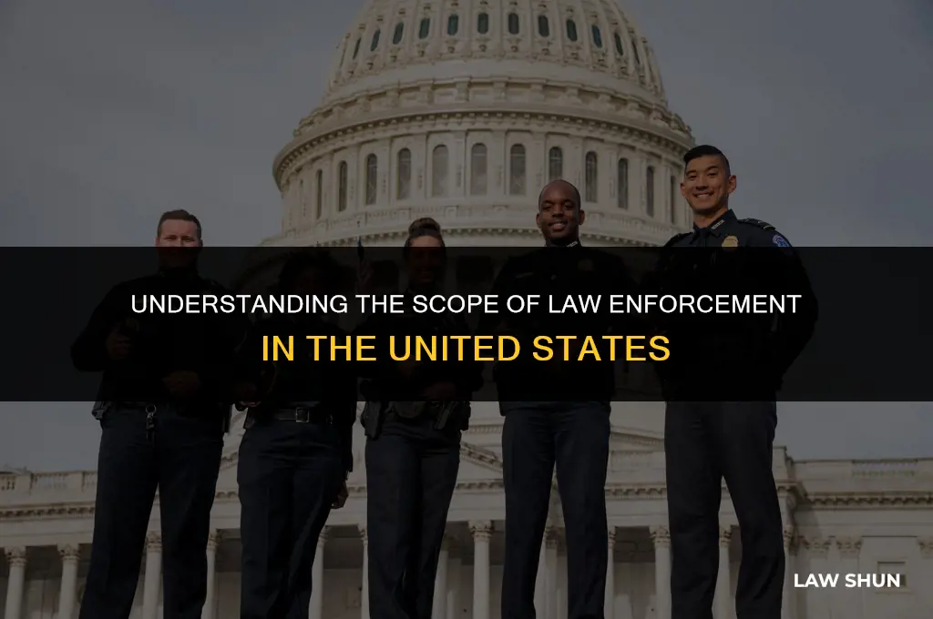 how many law inforcement in us