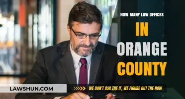 Exploring the Number of Law Offices in Orange County, California
