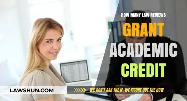 Academic Credit for Law Review Work: Which Journals Offer It?