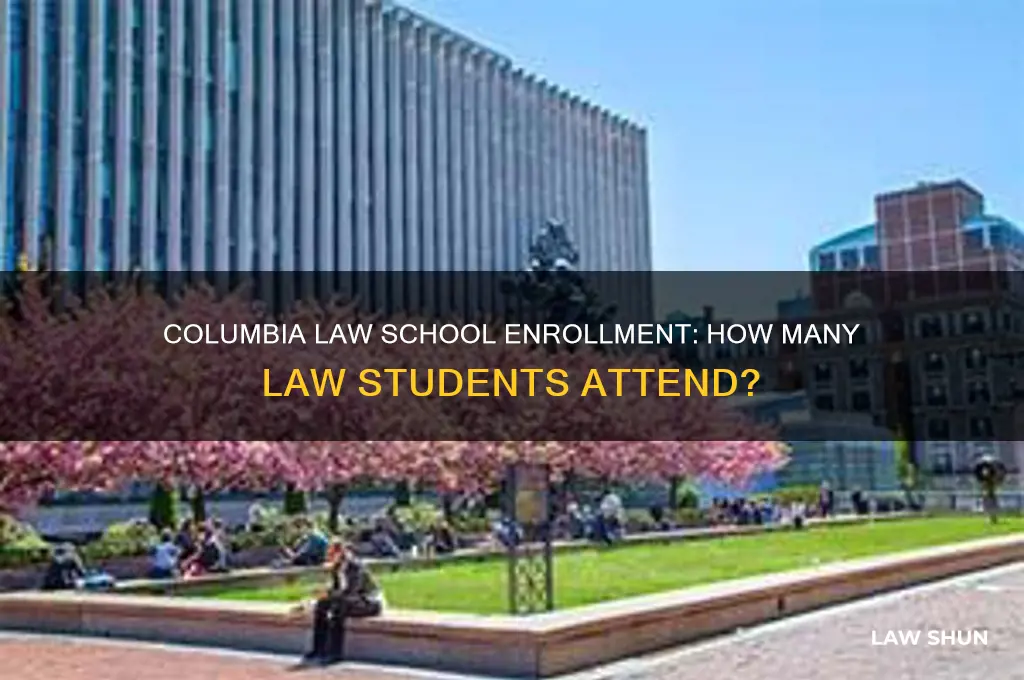 how many law students at columbia law