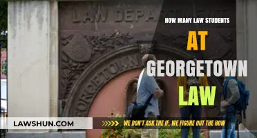 Georgetown Law Enrollment: Unveiling the Number of Aspiring Legal Minds