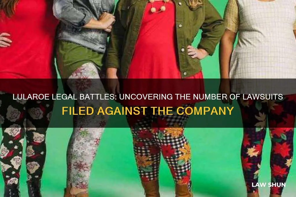 how many law suits are there against lularoe