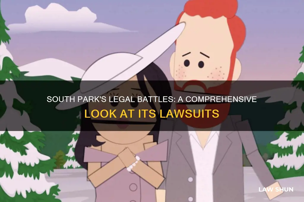 how many law suits does southpark have
