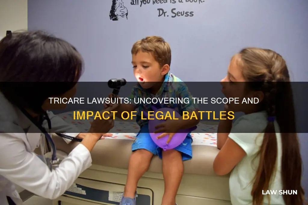 how many law suits does tricare have