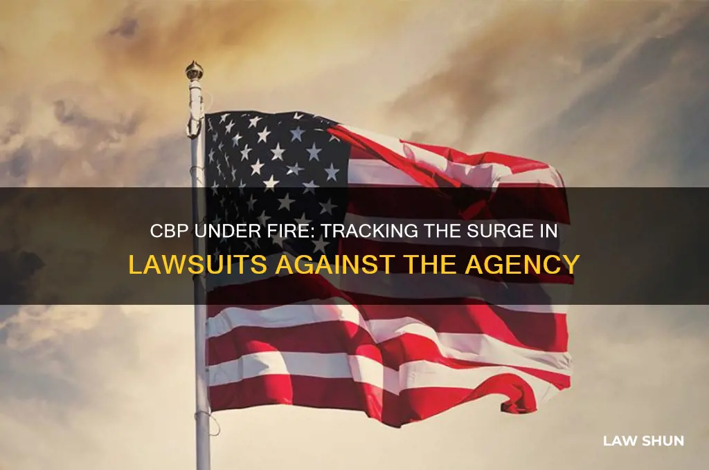 how many law suits exists against the cbp