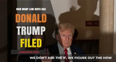 Donald Trump's Legal Battles: Counting His Numerous Lawsuits Filed