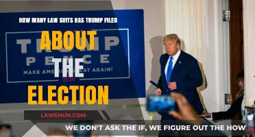 Trump's Legal Battles: Counting Election-Related Lawsuits Filed Post-2020