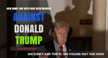 Legal Battles: Counting Lawsuits Filed Against Donald Trump Over the Years
