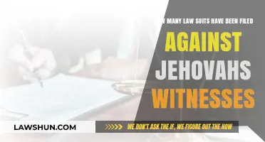 Jehovah's Witnesses Legal Battles: Tracking Lawsuits Filed Against the Organization