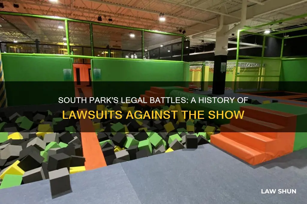 how many law suits have been filed against south park