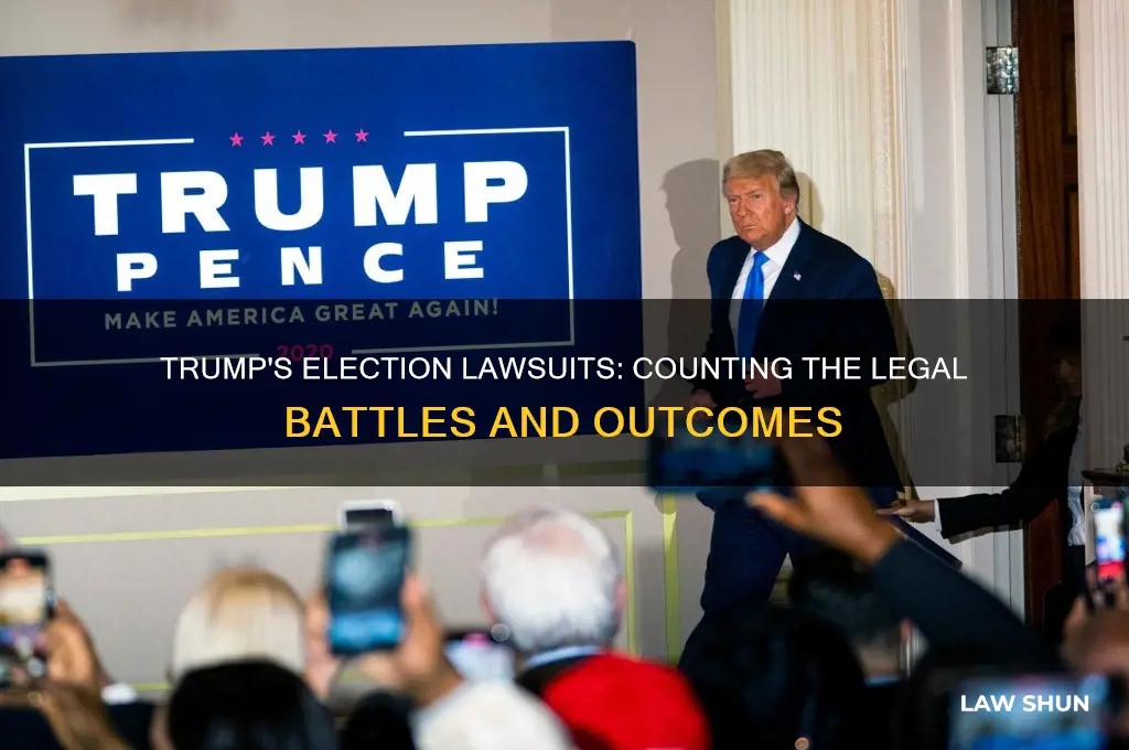 how many law suits trump election