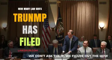 Trump's Legal Battles: Counting the Lawsuits Filed by the Former President
