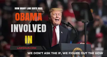 Obama's Legal Battles: Uncovering the Number of Lawsuits Involving the Former President