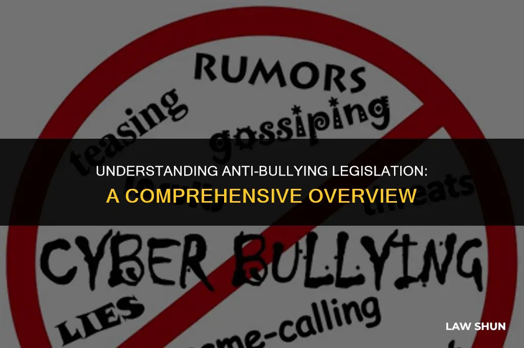 how many laws are about bullying