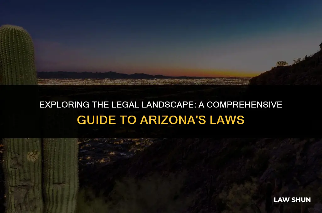 how many laws are in arizona