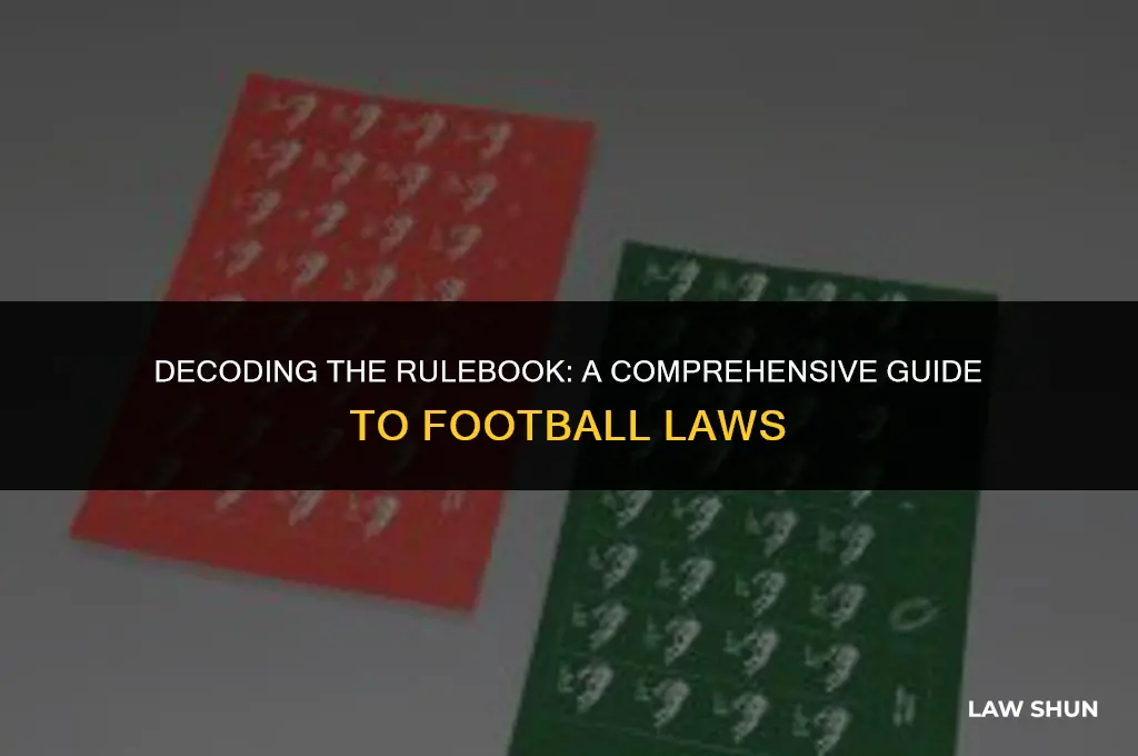 how many laws are in football