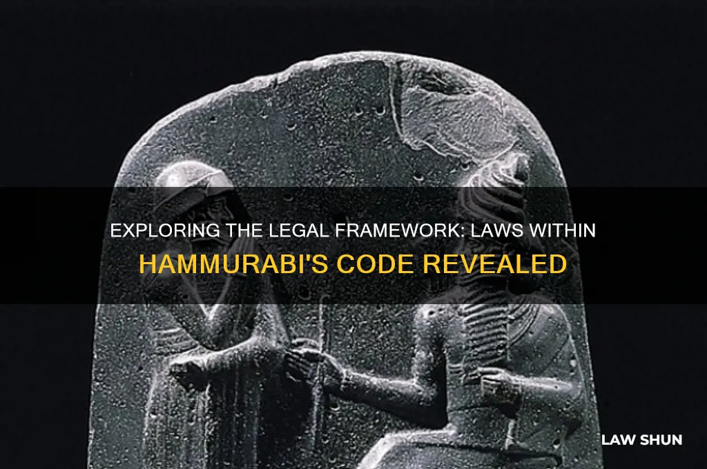 how many laws are in hamerabies code