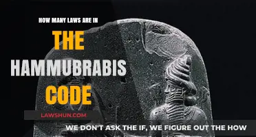 Exploring the Ancient Hammurabi's Code: Counting Its Legal Provisions