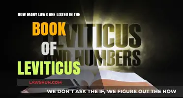 Exploring the Numerous Laws in the Book of Leviticus