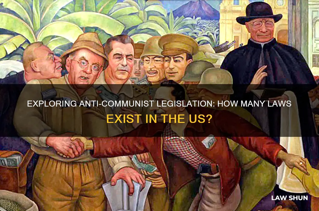 how many laws are there against communism in the us