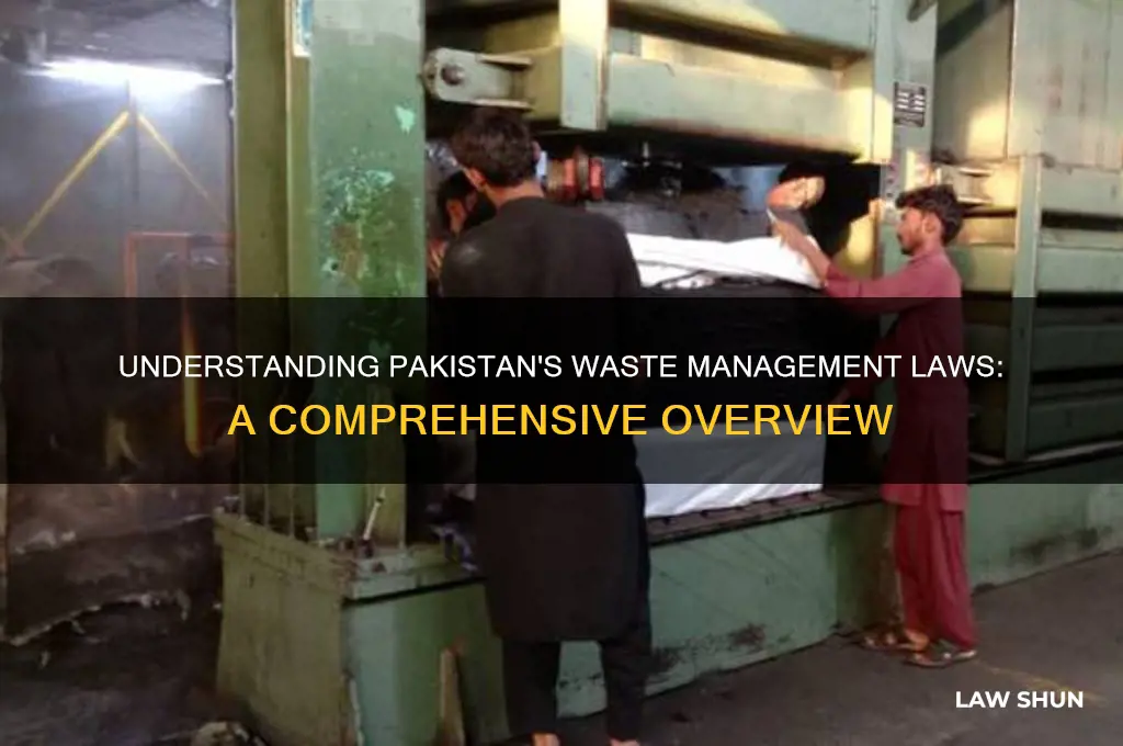 how many laws are there for waste management in pakistan