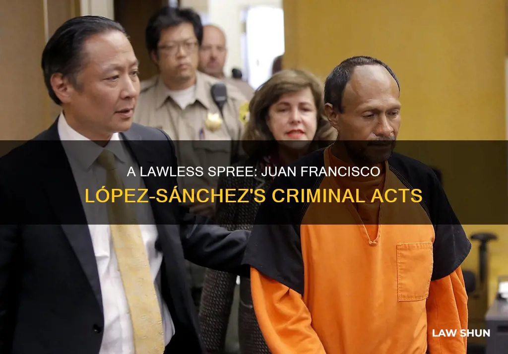 how many laws did juan francisco lópez-sánchez break