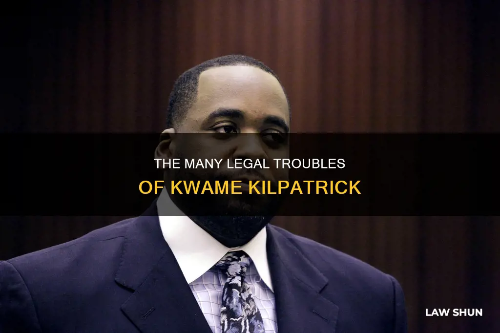 how many laws did kwame kilpatrick break