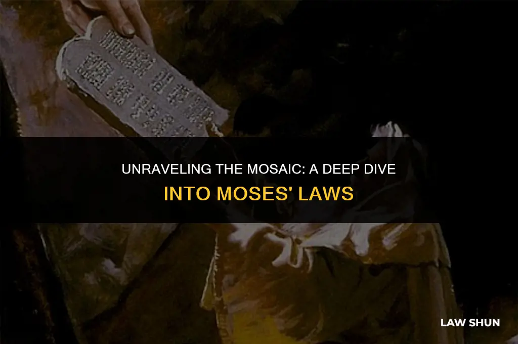 how many laws did moses give
