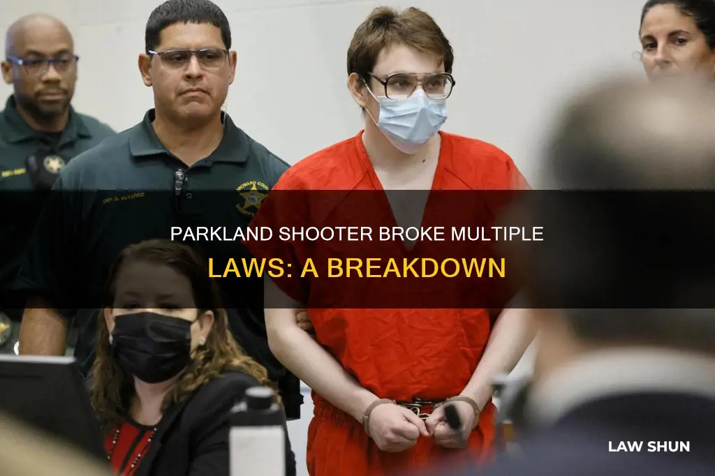 how many laws did parkland shooter break