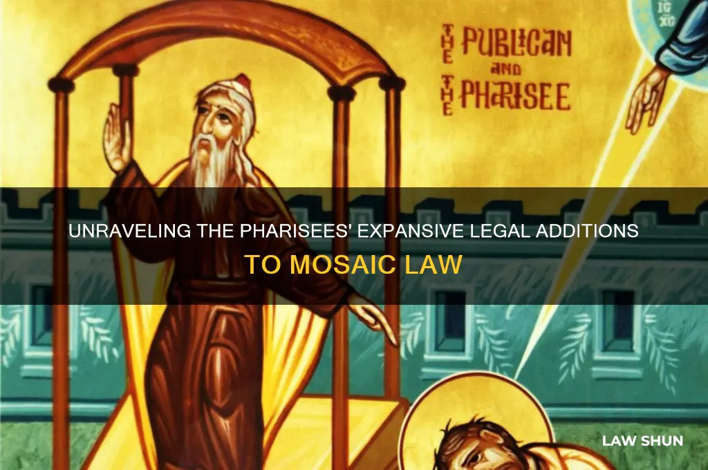 how many laws did the pharisees add to the law