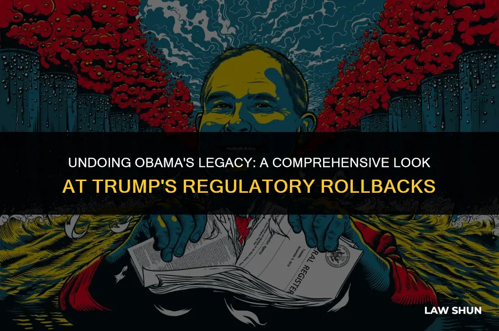 how many laws did trump reverse